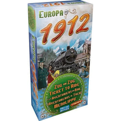 Jeu de stratégie Asmodee Extension Europe 1912 Les aventuriers du rail