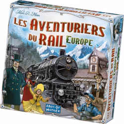 Asmodee Les Aventuriers Du Rail D'Europe