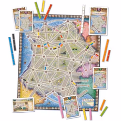 Asmodee Les Aventuriers Du Rail - France &amp; Old West