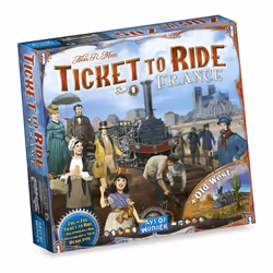 Asmodee Les Aventuriers Du Rail - France & Old West