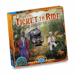 Days of Wonder Ticket To Ride Map Collection: The Heart of Africa, Jeu de société, Famille, 8 an(s), 30 min