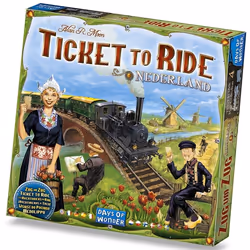 Asmodee Ticket to Ride Map Collection #4 Nederland, unisexe