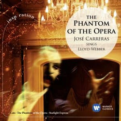 Warner Music José Carreras - Phantom of the Opera - José Carreras Sings Lloyd Webber, CD Classique