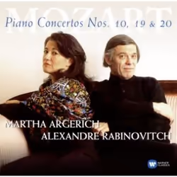 Warner Music Martha Argerich - Mozart: Piano Concertos No. 10, 19 & 20, CD, Classique, CD, Martha Argerich, Support physique, ...
