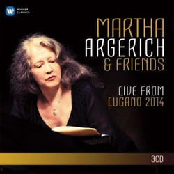 Warner Music Martha Argerich - Martha Argerich and Friends Live from the Lugano Festival 2014, 3CD CD Classique