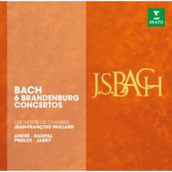 Warner Music Jean-François Paillard - Bach: 6 Brandenburg Concertos, 2CD CD Classique