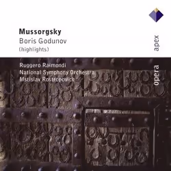 Warner Music Mstislav Rostropovich - Boris Godunov (Highlights), CD, Classique, CD, Mstislav Rostropovich, Support physique,  ...
