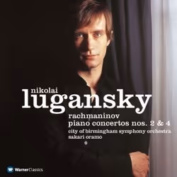 Warner Music Nikolai Lugansky - Rachmaninov: Piano Concertos Nos 2 &amp; 4, CD, Classique, CD, Nikolai Lugansky, Support phys ...
