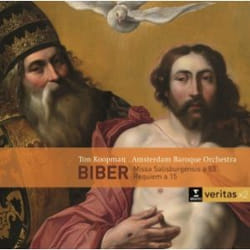 Warner Music Ton Koopman - Biber: Missa Salisburgensis, Requiem for 15 Voices, 2CD CD Classique