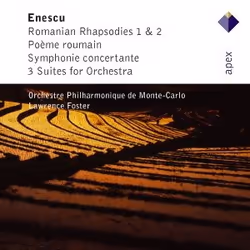 Warner Music Lawrence Foster - Enescu: Orchestral Works, 2CD, Classique, CD, Lawrence Foster, Support physique, Adulte, 2 dis ...