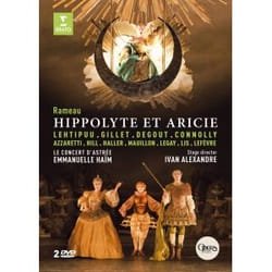 Warner Music Emmanuelle Haïm - Rameau: Hippolyte et Aricie, 2DVD DVD Classique