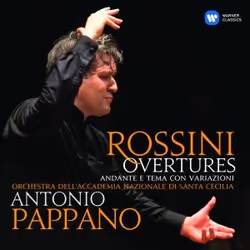 Warner Music Antonio Pappano - Rossini: Overtures, Andante e Tema con Variazioni, CD, Classique, CD, Antonio Pappano, Support ...