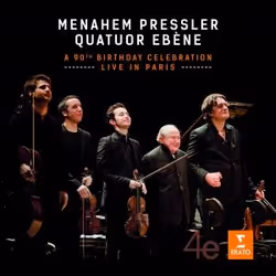 Warner Music Quatuor Ébène - Menahem Pressler: 90th birthday celebration live in Paris, 2CD + DVD, Classique, DVD/CD, Quatuor ...