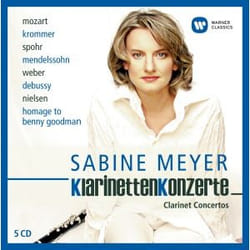 Warner Music Sabine Meyer - Klarinettenkonzerte / Clarinet Concertos, 5CD CD Classique