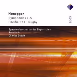 Warner Music Charles Dutoit - Honegger: Symphonies Nos 1 - 5, Pacific 231 &amp; Rugby, 2CD, Classique, CD, Charles Dutoit, Su ...