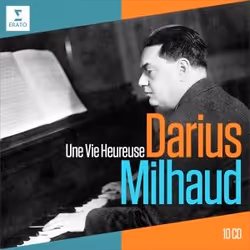 Warner Music Darius Milhaud - Une Vie Heureuse, 10CD, Classique, CD, Darius Milhaud, Support physique, Adulte, 10 disques