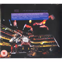 Warner Music Muse - Live at Rome Olympic Stadium, CD+BD, Rock, CD/Blu-ray, Muse, Support physique, Adulte, 2 disques