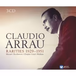Warner Music Claudio Arrau - Claudio Arrau: Rarities 1929 - 1951, 3CD, Classique, CD, Claudio Arrau, Support physique, Adulte ...