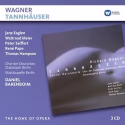 Warner Music The Home Of Opera - Wagner: Tannhäuser, 3CD, Classique, CD, The Home Of Opera, Support physique, Adulte, 3 disqu ...