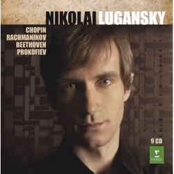 Warner Music Nikolai Lugansky - Chopin, Rachmaninov, Beethoven &amp; Prokofiev, 9CD, Classique, CD, Nikolai Lugansky, Support ...