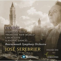 Warner Music José Serebrier - Dvorák: Symphony No. 9 'From the New World', Czech Suite & 2 Slavonic Dances, CD Classique