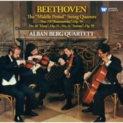Warner Music Alban Berg Quartett - Beethoven: String Quartets Nos. 7-11, 2CD CD Classique
