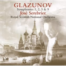 Warner Music José Serebrier - Glazunov: Symphonies 1, 2, 3 & 9, 2CD, Classique, CD, José Serebrier, Support physique, Adulte, ...