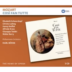 Warner Music The Home Of Opera - Mozart: Cosi fan tutte, 3CD, Classique, CD, The Home Of Opera, Support physique, Adulte, 3 d ...