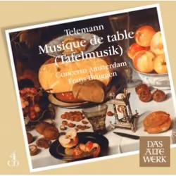 Warner Music Das Alte Werk - Telemann: Tafelmusik Complete REMASTERED, 4CD, Classique, CD, Das Alte Werk, Support physique, A ...