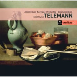Warner Music Ton Koopman - Telemann: Tafelmusik, 2CD CD Classique