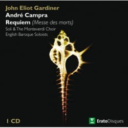 Warner Music John Eliot Gardiner - Campra: Requiem [Messe des morts], CD Classique