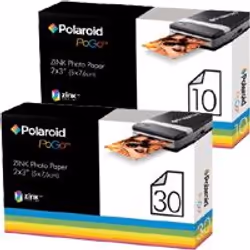 Polaroid PoGo ZINK Photo Paper 30 Sheet Pack, 2x3", 30 pièce(s)