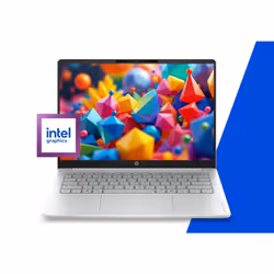 HP DH5A6EA laptop Intel Core 3 100U Ordinateur portable 35,6 cm (14") 2K 8 Go DDR5-SDRAM 256 Go SSD Wi-Fi 6 (802.11ax) Windows 11 Home Argent - Vue supplémentaire 4