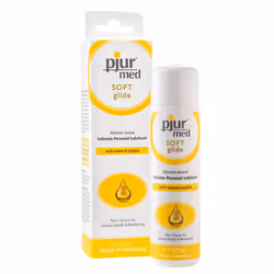pjur Med Soft, 100 g, Lubrifiant à base de silicone, 100 ml, Vaginal, 1 pièce(s), Dimethicone, Cyclopentasiloxane, Dimethicon ...