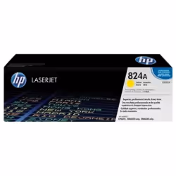 HP 824A toner LaserJet jaune authentique, 21000 pages, Jaune, 1 pièce(s)