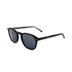 Lunette de soleil - Tommy Hilfiger - Homme - Noir - Ronde - Acétate