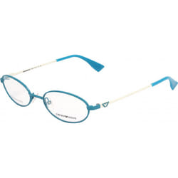 Emporio Armani Monture de Lunettes Femme EA9663-IQD Bleu