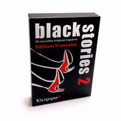 Iello Black Stories - 2, unisexe, Carton, Multicolore, 01-01-2018, Chine, 94 mm