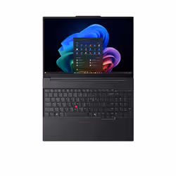 Lenovo ThinkPad E16 Gen 4 (Intel) Copilot+ PC Intel Core Ultra 5 325 Ordinateur portable 40,6 cm (16") WUXGA 24 Go DDR5-SDRAM 512 Go SSD Wi-Fi 7 (802.11be) Windows 11 Pro Noir Français - Vue supplémentaire 3