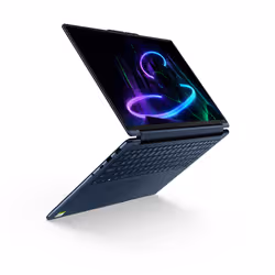 Lenovo Yoga 9 2-in-1 16N1X11 Copilot+ PC NVIDIA RTX Spark N1X Hybride (2-en-1) 40,6 cm (16") Écran tactile 2.8K 32 Go LPDDR5x-SDRAM 1 To SSD Wi-Fi 7 (802.11be) Windows 11 Home Bleu Français - Vue supplémentaire 5
