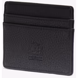 Herschel Charlie Étui pour cartes Noir Cuir végan