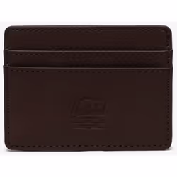 Herschel Charlie, Étui pour cartes, Marron, Cuir végan, Monochromatique, Poche, 4 cartes