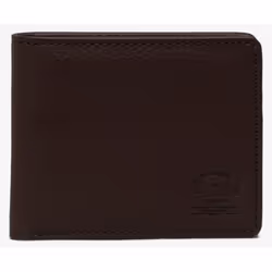 Herschel Roy Wallet, Portefeuille, Marron, Cuir végan, Monochromatique, Poche, 111,8 mm