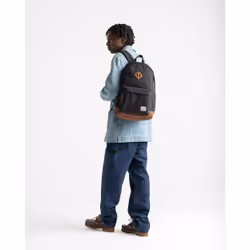Herschel Heritage sac à dos Noir, Teint Polyester - Vue supplémentaire 4