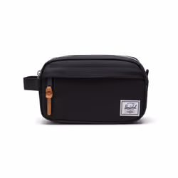 Herschel 30063, Trousse de toilette, Tissu, Noir, Monochromatique, 600 D, Fermeture à glissière
