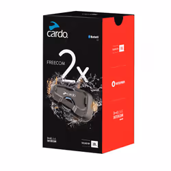 Cardo FRC2X103 interphone pour moto 2 canaux 800 m Noir