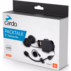 Cardo Packtalk JBL Deuxième kit d’extension de casque, noir pour Hommes