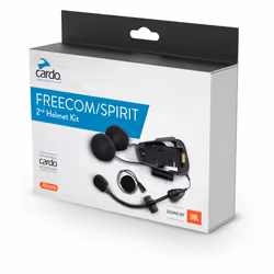 Cardo Freecom/Spirit JBL Deuxième jeu d’extension de casque, noir pour Hommes
