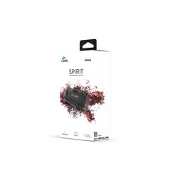 Cardo Spirit interphone pour moto 2 canaux 400 m Noir