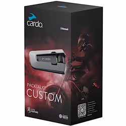 Cardo Packtalk Custom Système de communication Ensemble unique, argent pour Hommes